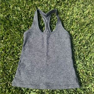 lululemon athletica Charcoal Racerback Tank